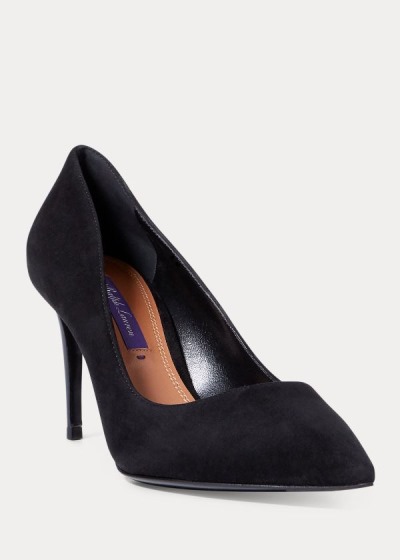 Ralph Lauren Armissa Suede Pumps Dame Danmark (FWPDN0521)